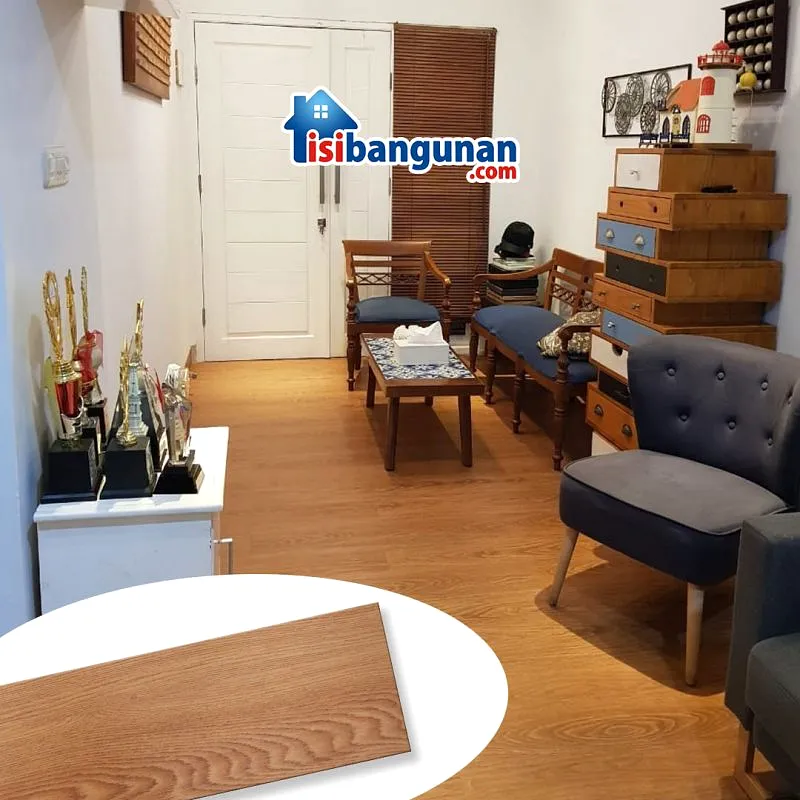 Aplikasi pemasangan lantai vinyl JT VINYL isibangunan.com
