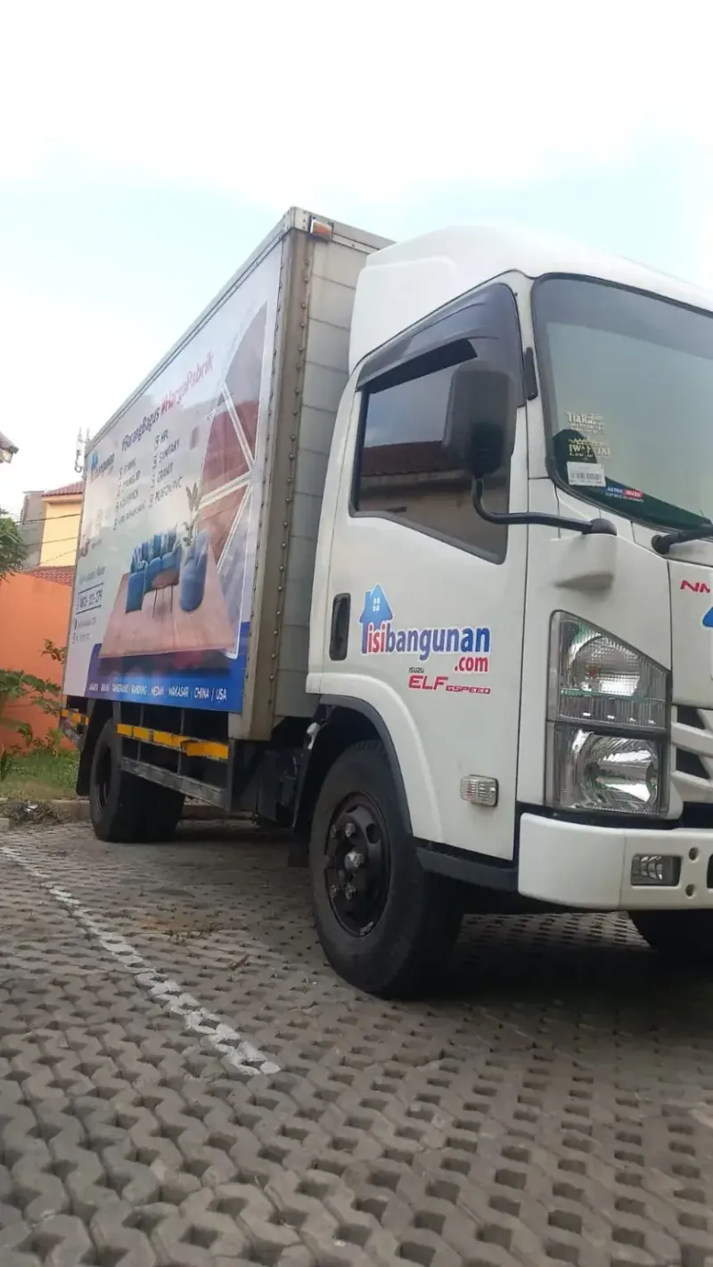 Armada pengiriman Isibangunan.com untuk kirim PVC Mirror